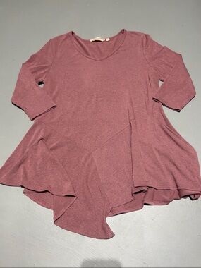 Soft Surroundings Long Sleeve Romper Blousy Shirt (Women’s Large)